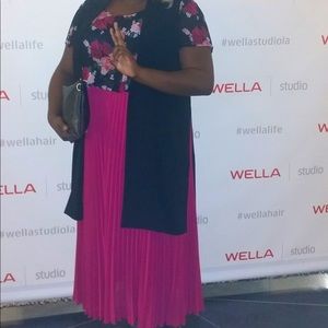 Plus Size Maxi Skirt